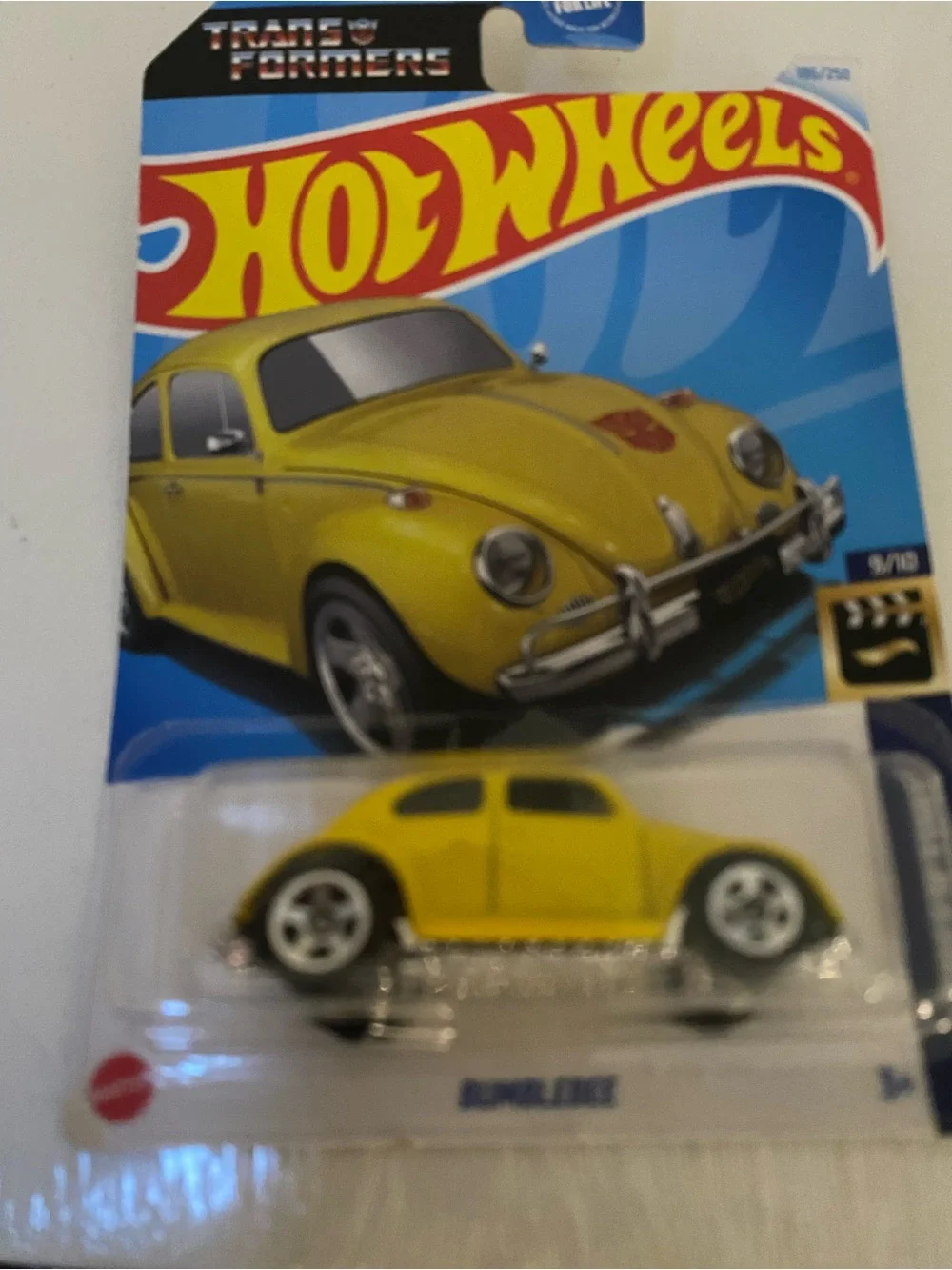 Hot Wheels Bumblebee Yellow Die-Cast Toy Car